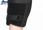 Zwarte Orthopedische Fysiotherapie Scharnierende Vaste de Kniesteun van de Kniesteun ROM voor Verwond Knie en Ligament leverancier