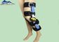 De zwarte Regelbare Steun van het de Band Orthopedische Been van de Kniesteun voor Breukrehabilitatie leverancier